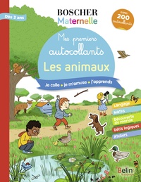 MES PREMIERS AUTOCOLLANTS - LES ANIMAUX