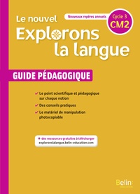 Le nouvel Explorons la langue CM2, Guide pédagogique
