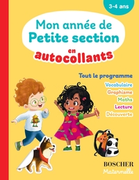 Mon année de Petite section en autocollants
