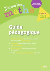 J'aime les maths ! CE1, Guide pédagogique