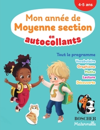 Mon année de Moyenne section en autocollants