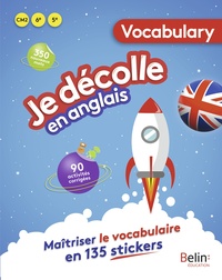 Je décolle en anglais - Vocabulaire