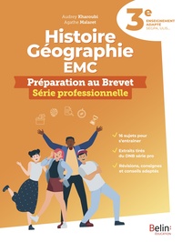 Histoire-Géographie EMC 3e - Préparation au brevet