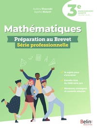 Mes cahiers SEGPA 3e enseignement adapté, Mathématiques, Préparation au Brevet série professionnelle, Cahier de l'élève
