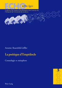 LA POETIQUE D'EMPEDOCLE