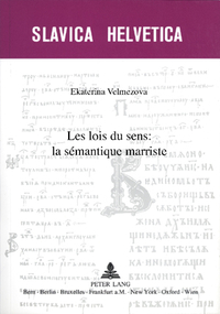 LES LOIS DU SENS: LA SEMANTIQUE MARRISTE