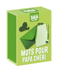 MON CALENDRIER - MOTS POUR PAPA CHERI