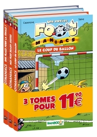 Les petits Foot maniacs - pack découverte tome 1 - 2 - 3