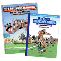 LES RUGBYMEN - TOME 01 + CAHIER D'ACTIVITES - ON VA LEUR METTRE LES POINGS SUR LES YEUX !