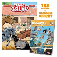 Triple Galop - tome 16 + Bamboo mag offert