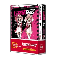 Talentless - pack spécial vol. 01 et 02 + carnet de notes offert