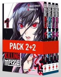 KILLING MAZE - PACK SERIE COMPLETE - VOL. 01 A 04