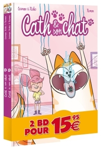 Cath et son chat - pack découverte T1 - T2