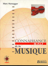 CONNAISSANCE DE LA MUSIQUE