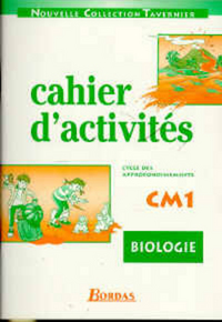 CAHIER DE BIOLOGIE CM1 96