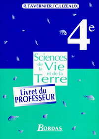 SCIENCES DE LA VIE ET DE LA TERRE 4EME PROFESSEUR 98