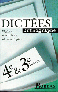 DICTEES COLLEGE 4E/3E