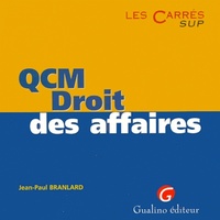 QCM. DROIT DES AFFAIRES