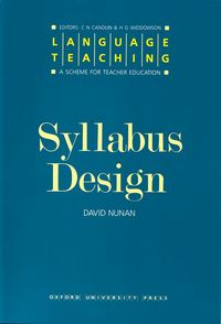 LANGUAGE TEACHING: SYLLABUS DESIGN