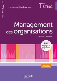 Management des organisations - En situation Tle STMG, Livre de l'élève (consommable)