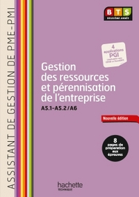 Gestion ressources (A5.1 - A5.2 et A6) BTS ASSISTANT PME-PMI - Livre élève - Ed. 2014