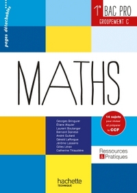 Mathématiques - Ressources et Pratiques 1re Bac Pro Tertiaire, Pochette de l'élève