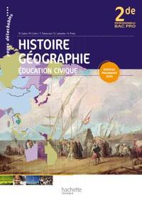 Histoire Géograpphie Education civique 2de Bac Pro, Pochette de l'élève