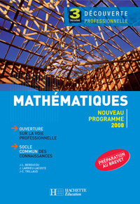 Mathématiques 3e DP, Livre de l'élève