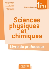 Sciences physiques et chimiques - Durandeau 1re ST2S, Livre du professeur