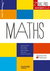 Mathématiques - Ressources et Pratiques 2de Bac Pro industriel, Pochette de l'élève