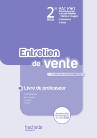 L'ENTRETIEN DE VENTE 2DE BAC PRO - LIVRE PROFESSEUR - ED.2011