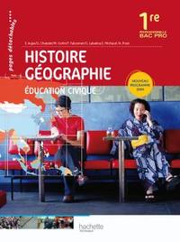 Histoire Géographie Enseignement Moral et Civique 1re Bac Pro, Livre de l'élève (consommable)