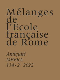 Mélanges de l'École française de Rome. Antiquité 134-2