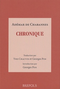 ADEMARD DE CHABANNES CHRONIQUES