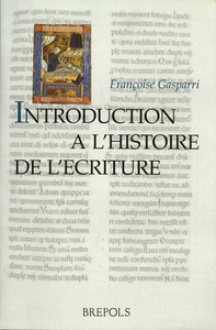 INTRODUCTION A L'HISTOIRE DE L'ECRITURE