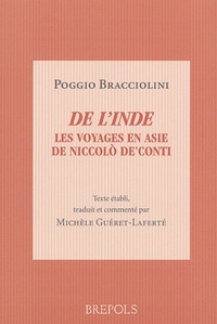 DE L'INDE. VOYAGES EN ASIE DE NICCOLO DE CONTI