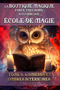 LA BOUTIQUE MAGIQUE FORCE THÉLINDRA À OUVRIR UNE ÉCOLE DE MAGIE Tome 5 DYS