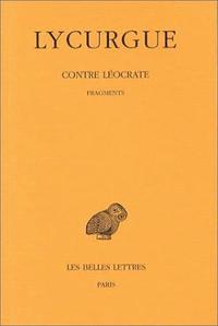 CONTRE LEOCRATE. FRAGMENTS