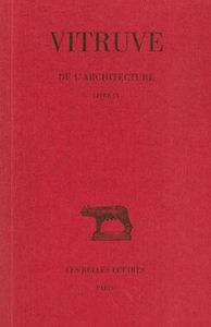 DE L'ARCHITECTURE. LIVRE IX