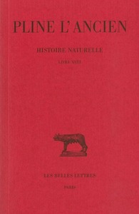 HISTOIRE NATURELLE. LIVRE XVIII - (DE L'AGRICULTURE)