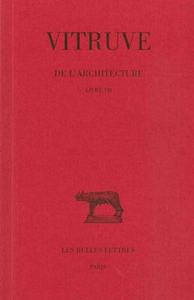 De l'Architecture. Livre VII