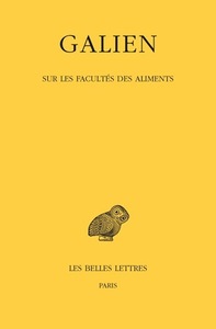 OEUVRES.TOME V : SUR LES FACULTES DES ALIMENTS - EDITION BILINGUE