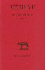 DE L'ARCHITECTURE. LIVRE V