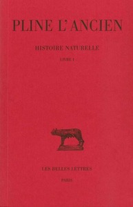 HISTOIRE NATURELLE. LIVRE I - (VUE D'ENSEMBLE DES 36 LIVRES) - EDITION BILINGUE