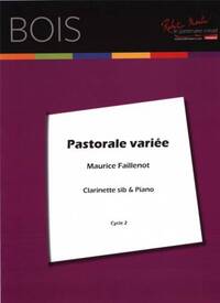 PASTORALE VARIEE --- CLARINETTE ET PIANO
