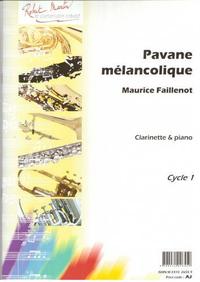 Pavane mElancolique --- Clarinette et piano