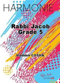 RABBI JACOB POUR ENSEMBLE A VENTS --- CONDUCTEUR ET PARTIES
