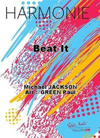 BEAT IT CONCERT BAND/HARMONIE-PARTITION+PARTIES SEPAREES