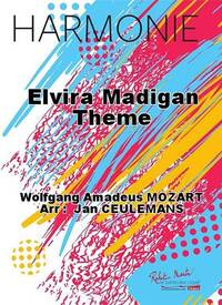 ELVIRA MADIGAN THEME CONCERT BAND/HARMONIE-PARTITION+PARTIES SEPAREES