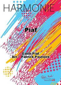 PIAF CONCERT BAND/HARMONIE-PARTITION+PARTIES SEPAREES